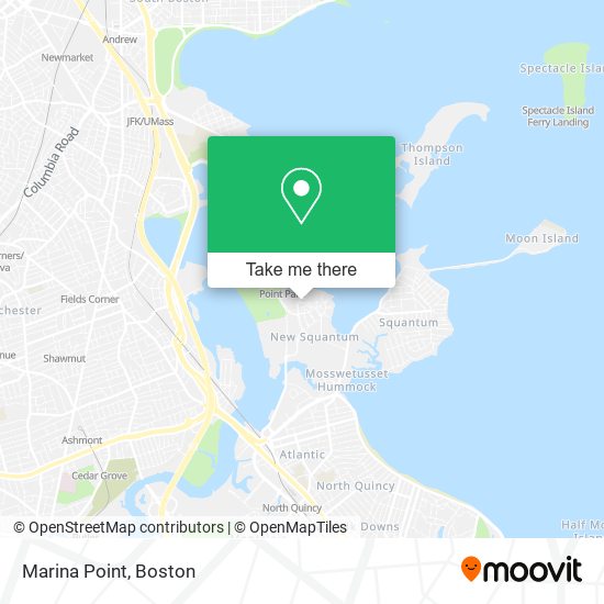 Mapa de Marina Point