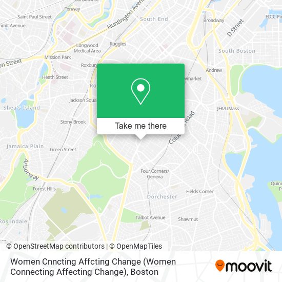 Mapa de Women Cnncting Affcting Change (Women Connecting Affecting Change)