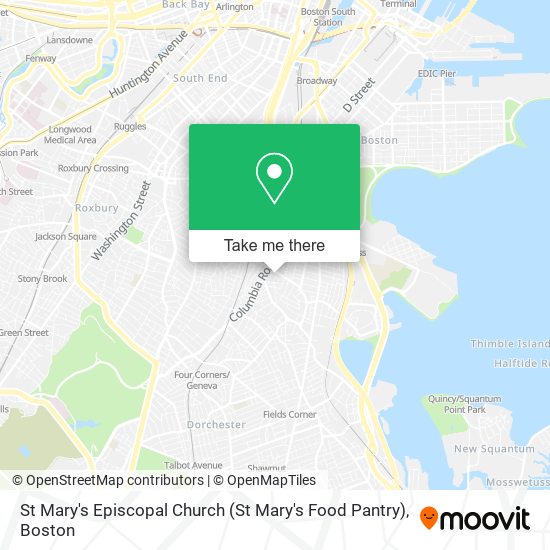 St Mary's Episcopal Church (St Mary's Food Pantry) map