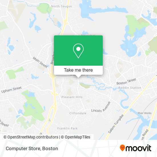 Computer Store map