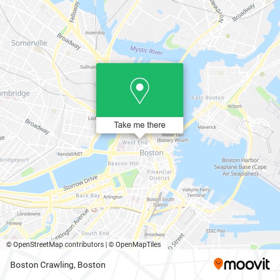 Boston Crawling map