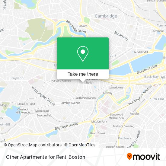 Other Apartments for Rent map