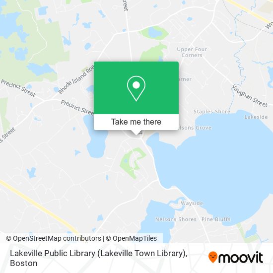 Lakeville Public Library (Lakeville Town Library) map