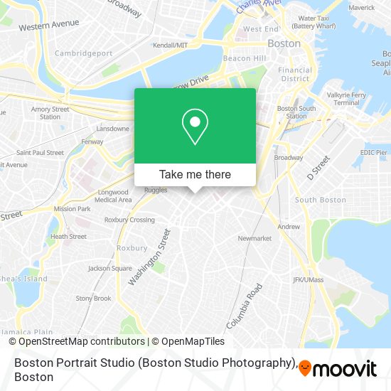 Mapa de Boston Portrait Studio (Boston Studio Photography)
