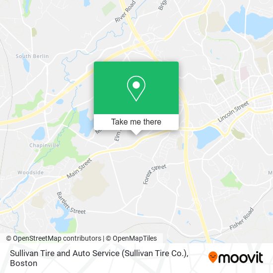 Mapa de Sullivan Tire and Auto Service (Sullivan Tire Co.)