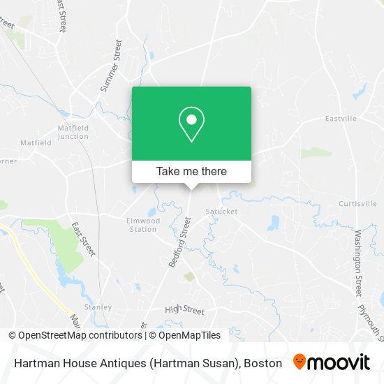 Mapa de Hartman House Antiques (Hartman Susan)