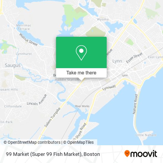 99 Market (Super 99 Fish Market) map