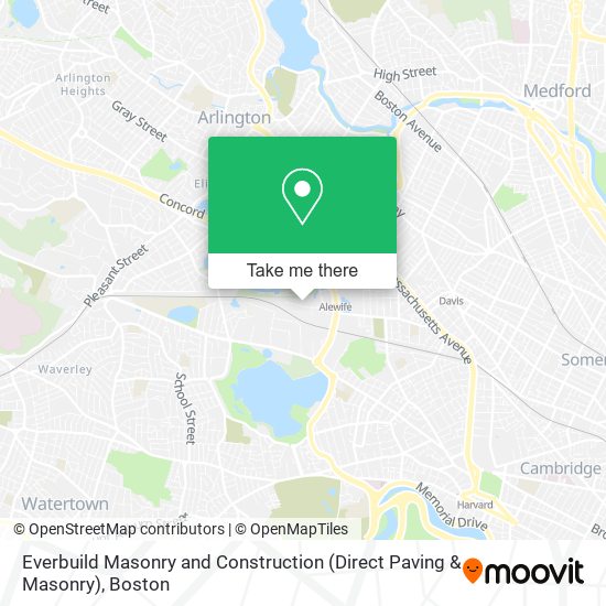 Mapa de Everbuild Masonry and Construction (Direct Paving & Masonry)