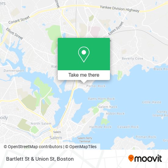Mapa de Bartlett St & Union St