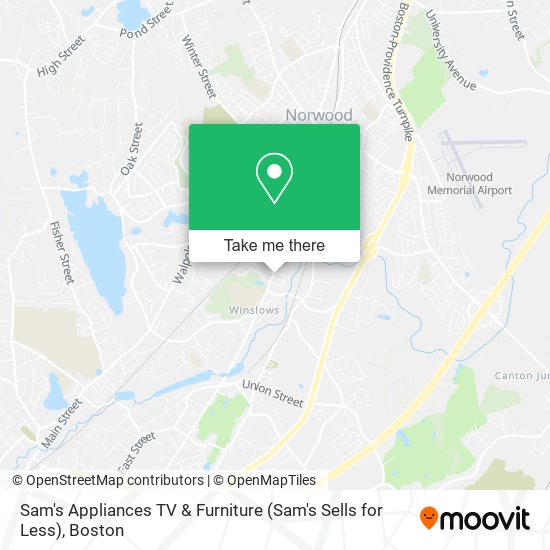 Mapa de Sam's Appliances TV & Furniture (Sam's Sells for Less)