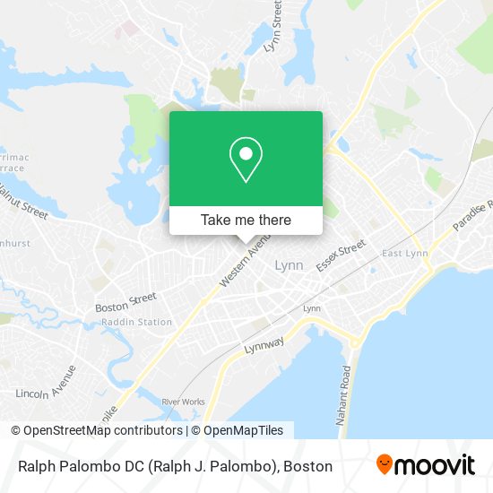 Ralph Palombo DC (Ralph J. Palombo) map