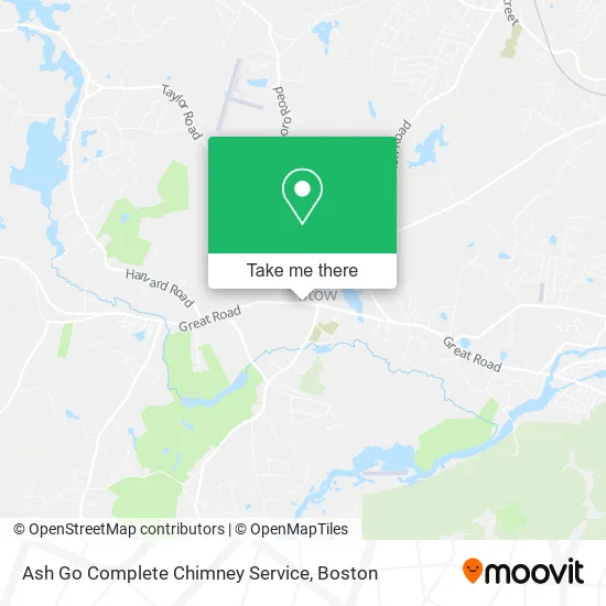 Ash Go Complete Chimney Service map