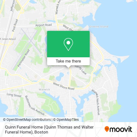 Quinn Funeral Home (Quinn Thomas and Walter Funeral Home) map