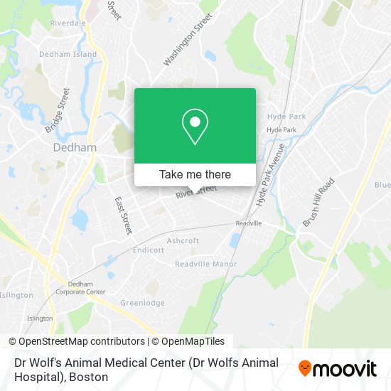 Dr Wolf's Animal Medical Center (Dr Wolfs Animal Hospital) map