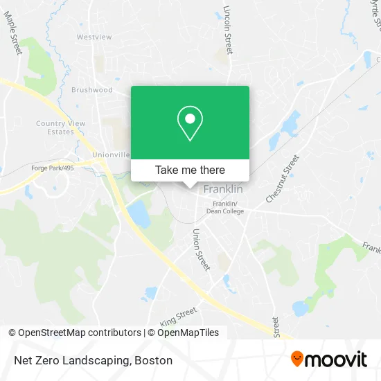Net Zero Landscaping map