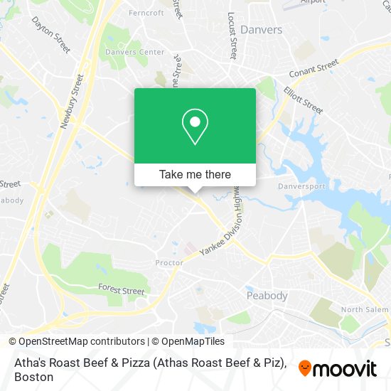 Atha's Roast Beef & Pizza (Athas Roast Beef & Piz) map