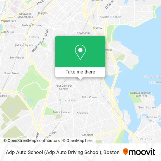 Adp Auto School map