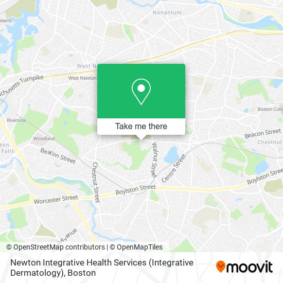 Newton Integrative Health Services (Integrative Dermatology) map