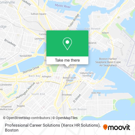 Professional Career Solutions (Xerox HR Solutions) map