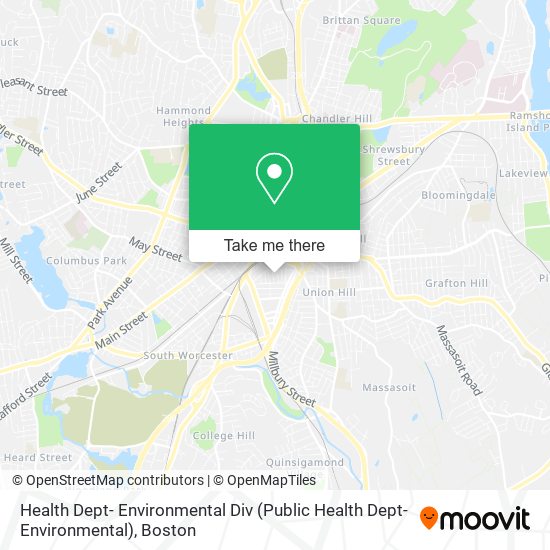 Health Dept- Environmental Div map