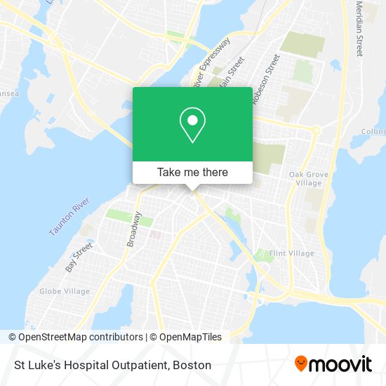 St Luke's Hospital Outpatient map