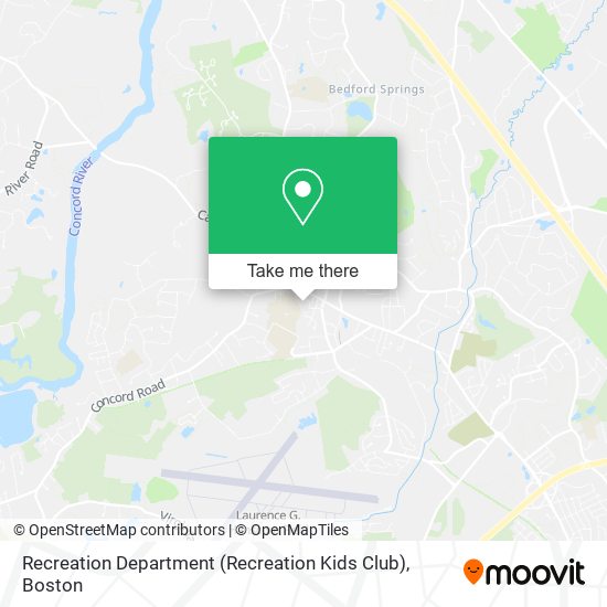 Recreation Department (Recreation Kids Club) map