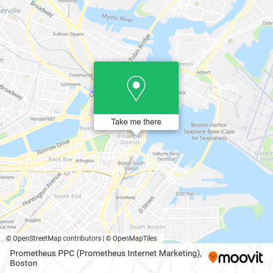 Prometheus PPC (Prometheus Internet Marketing) map