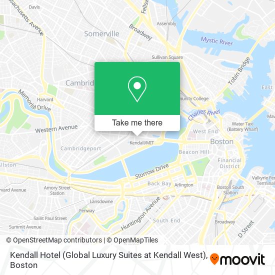 Kendall Hotel (Global Luxury Suites at Kendall West) map
