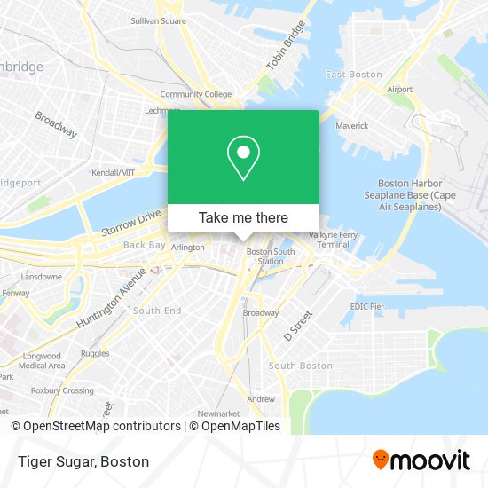 Tiger Sugar map