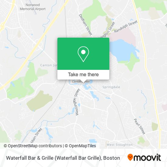 Waterfall Bar & Grille map