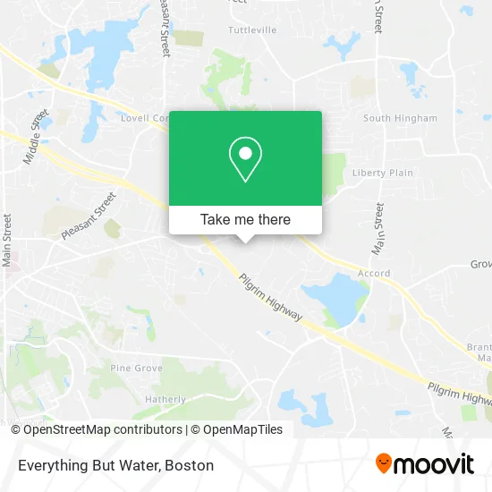 Everything But Water map