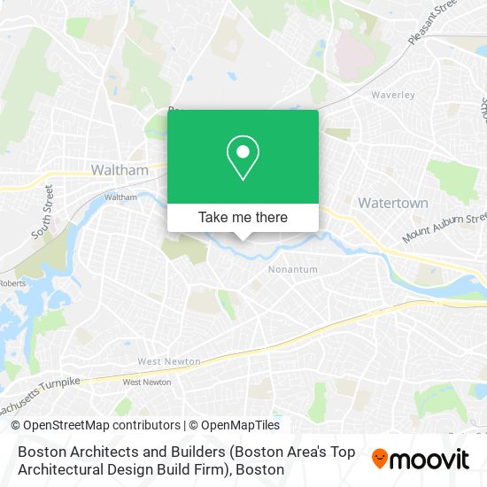 Mapa de Boston Architects and Builders (Boston Area's Top Architectural Design Build Firm)