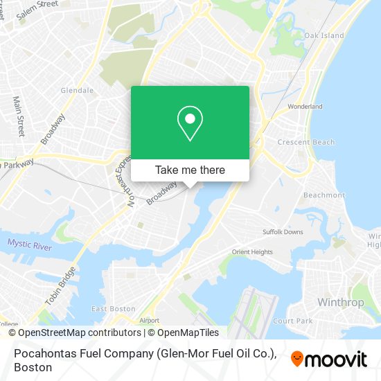 Pocahontas Fuel Company (Glen-Mor Fuel Oil Co.) map