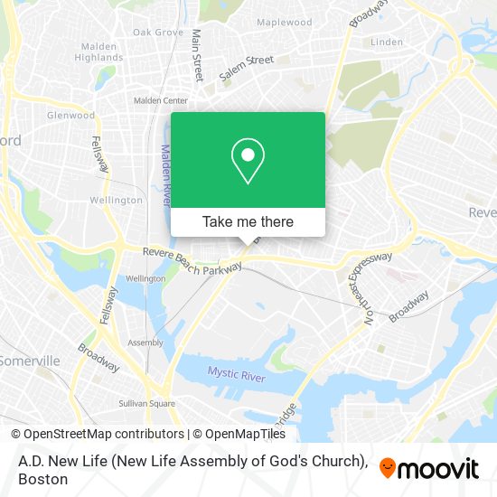 Mapa de A.D. New Life (New Life Assembly of God's Church)