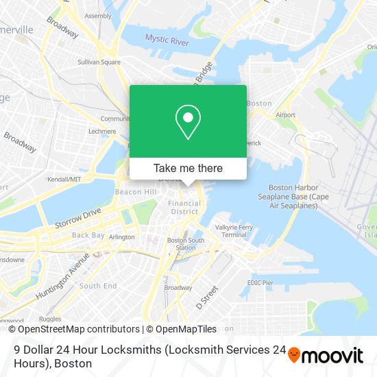 9 Dollar 24 Hour Locksmiths (Locksmith Services 24 Hours) map