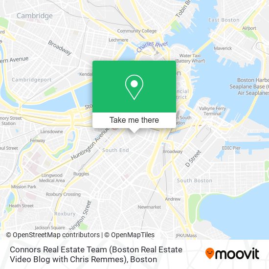 Connors Real Estate Team (Boston Real Estate Video Blog with Chris Remmes) map