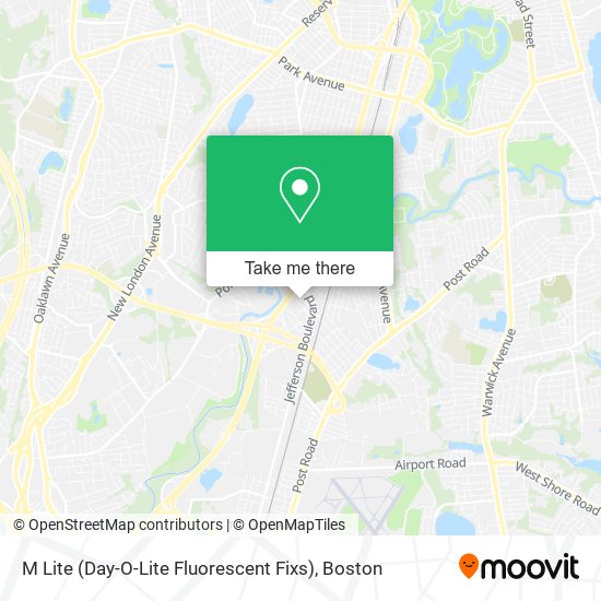 M Lite (Day-O-Lite Fluorescent Fixs) map