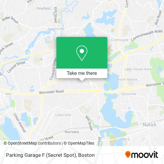 Mapa de Parking Garage F (Secret Spot)
