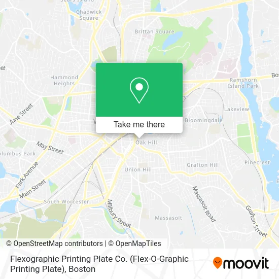 Flexographic Printing Plate Co. (Flex-O-Graphic Printing Plate) map