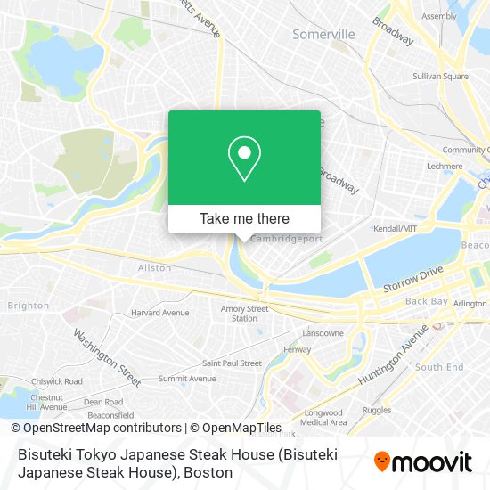 Mapa de Bisuteki Tokyo Japanese Steak House