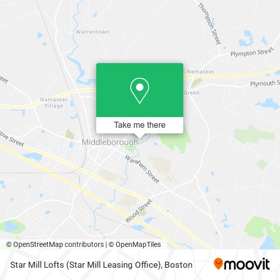 Star Mill Lofts (Star Mill Leasing Office) map