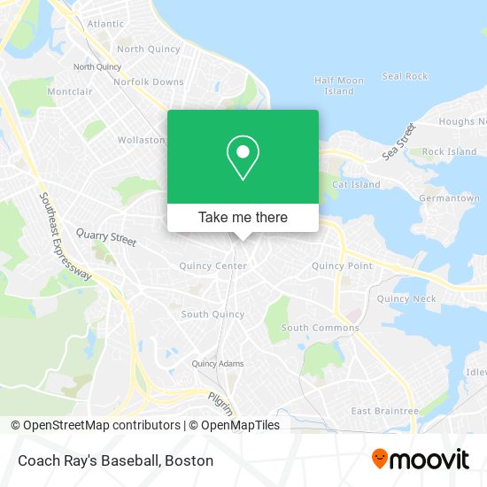 Mapa de Coach Ray's Baseball