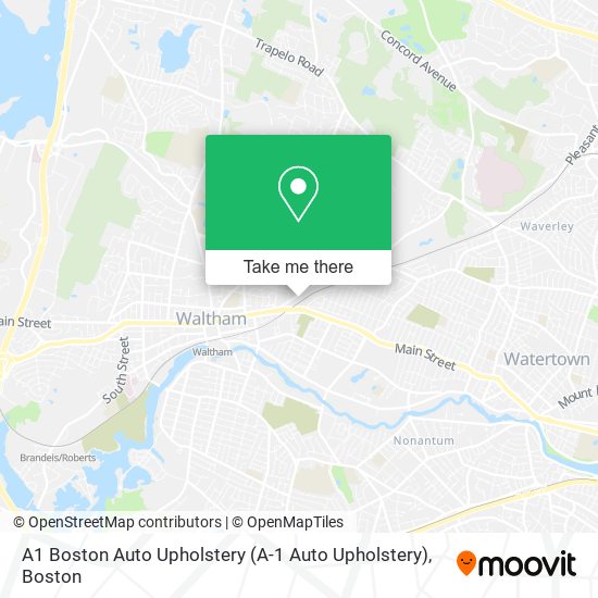 A1 Boston Auto Upholstery (A-1 Auto Upholstery) map