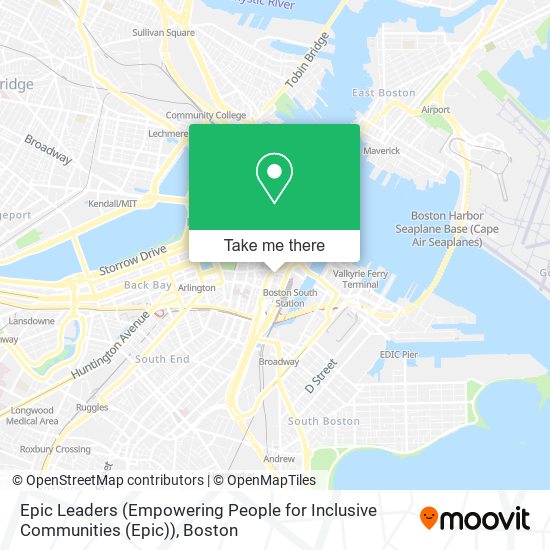 Epic Leaders (Empowering People for Inclusive Communities (Epic)) map