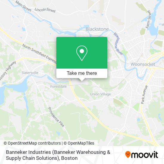 Mapa de Banneker Industries (Banneker Warehousing & Supply Chain Solutions)