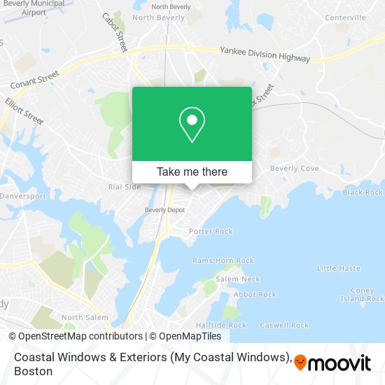 Mapa de Coastal Windows & Exteriors (My Coastal Windows)