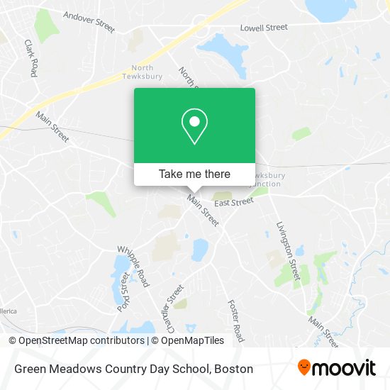 Green Meadows Country Day School map