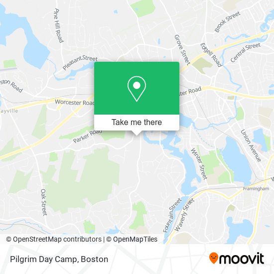 Pilgrim Day Camp map