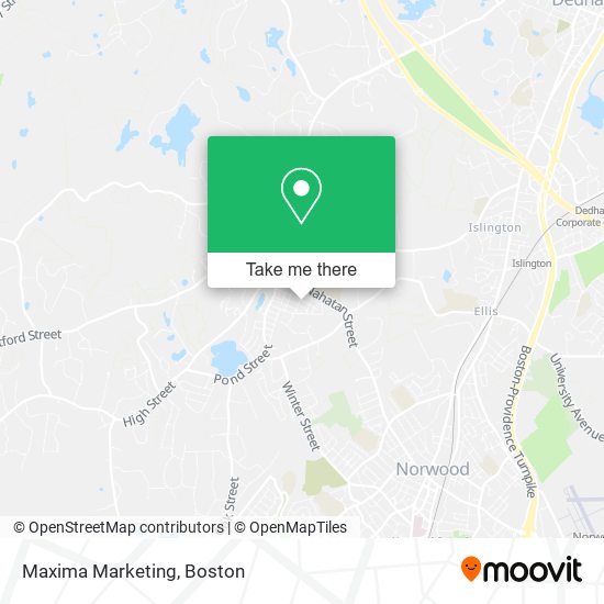 Maxima Marketing map