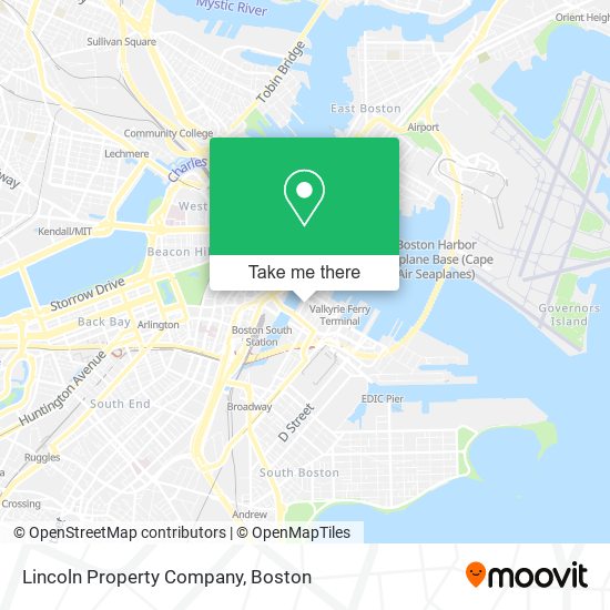 Lincoln Property Company map
